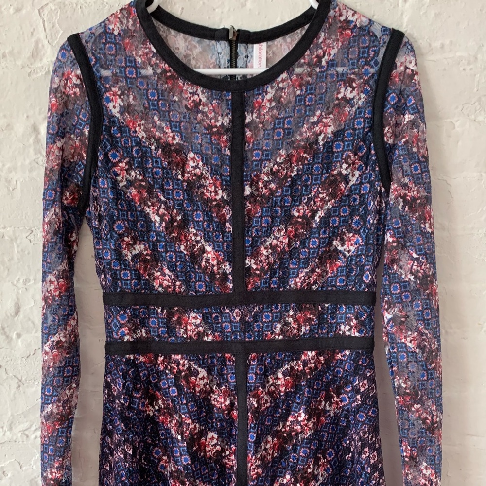 Long Sleeved Skater Dress